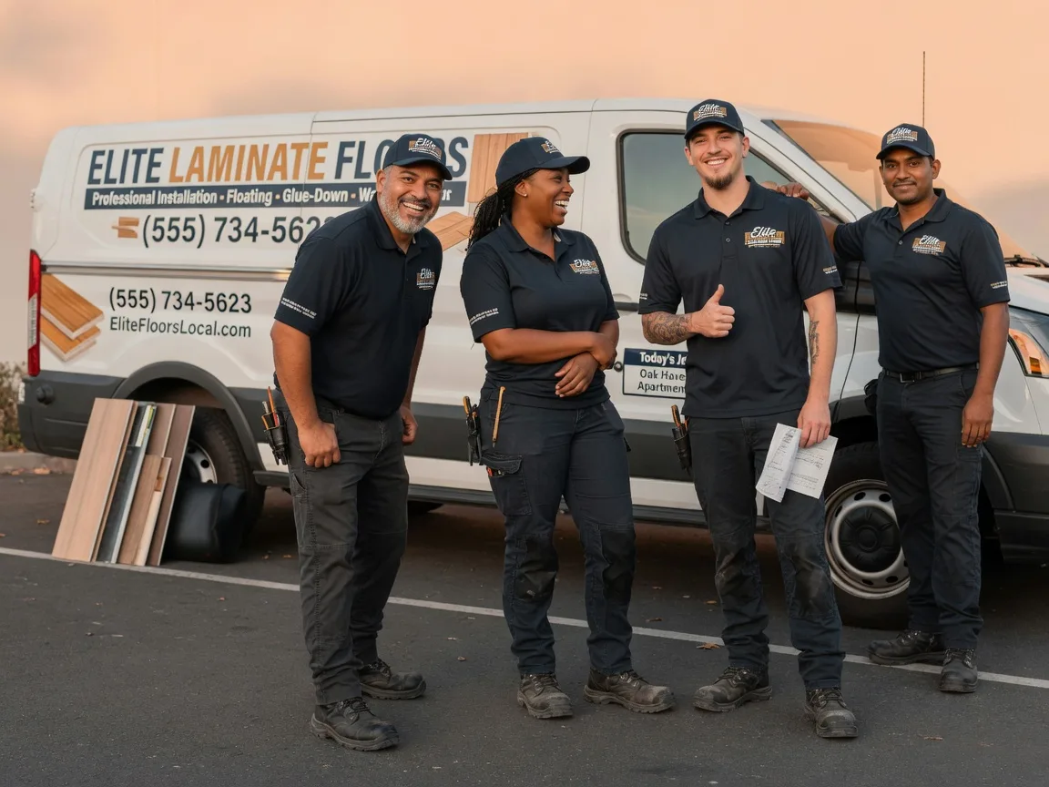 Laminate flooring installation company in Hartford, IL